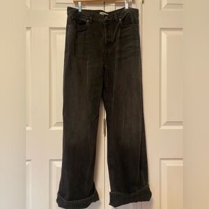 Madewell Women’s Low Slung Black Jeans Size 28